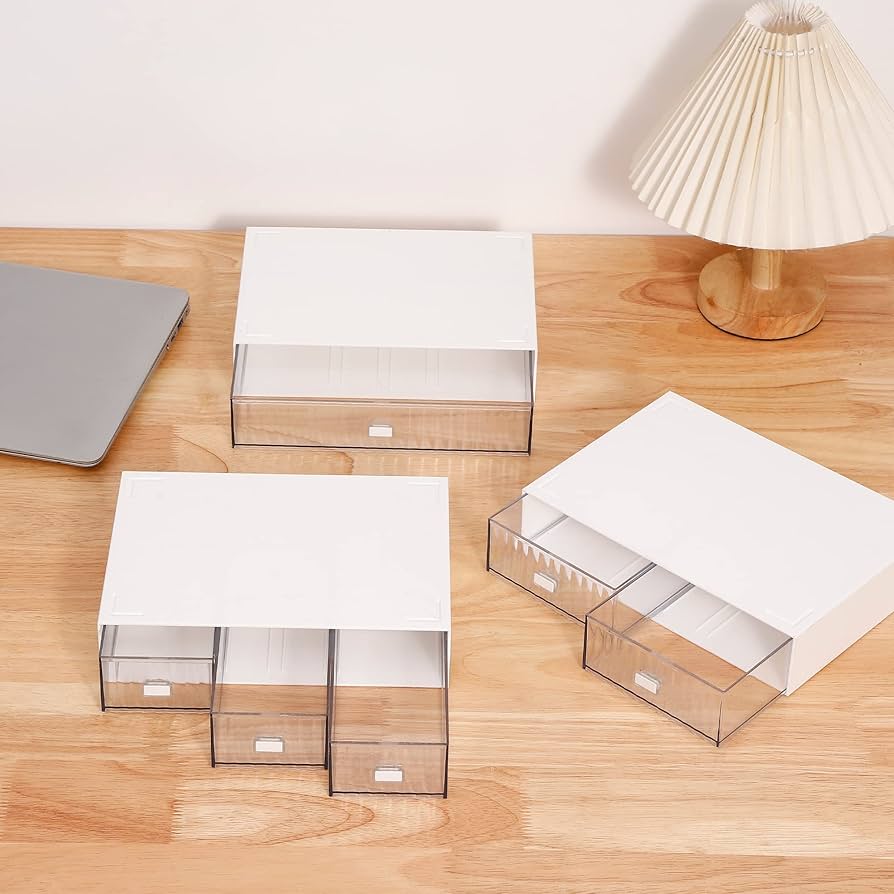 Stackable 6 Drawers Desk Organizer, Makeup Storage Accessories, Makeup And Jewelry Drawer Organizer Stackable 6 Drawers Desk Organizer, Makeup Storage Accessories, Makeup And Jewelry Drawer Organizer